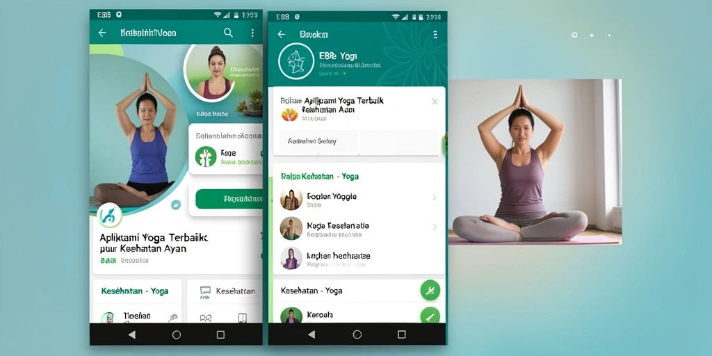 Antarmuka E88 yang ramah dengan panduan Yoga lengkap.