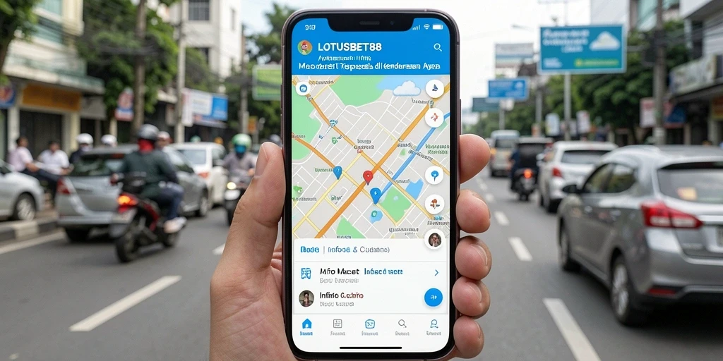 Antarmuka dan fungsi utama aplikasi LOTUSBET88 yang informatif.