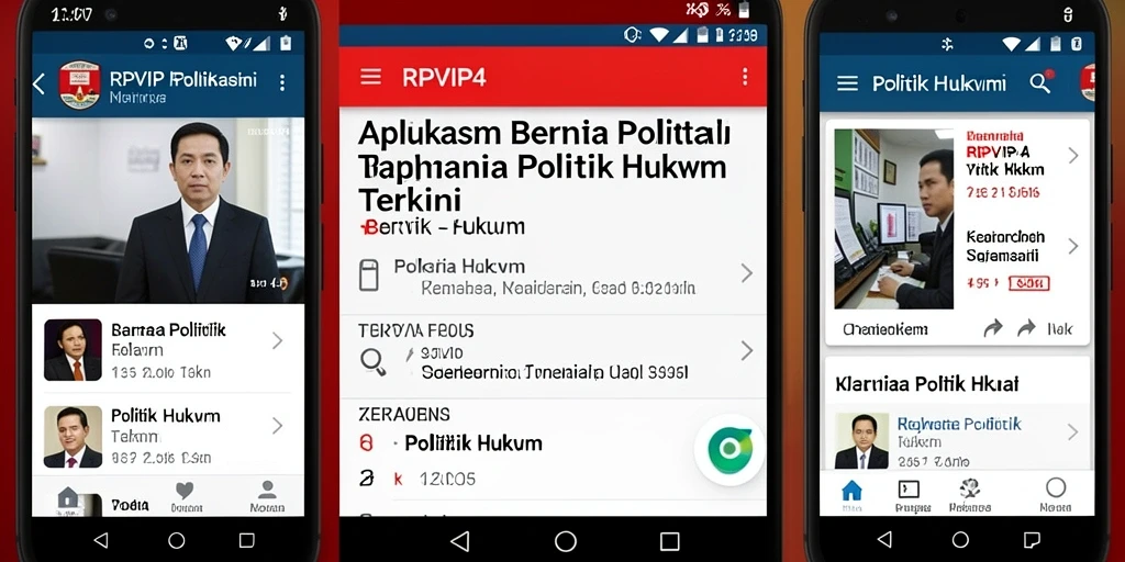 Antarmuka aplikasi RPVIP4 yang menarik dan informatif.