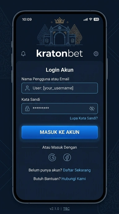 Masuk ke Akun Kratonbet dengan Mudah dan Cepat